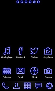 How to mod Blue Neon Super Theme patch 1.0 apk for android