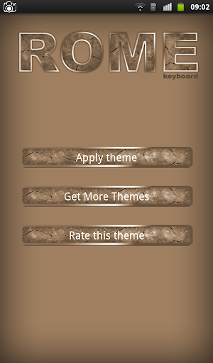 Rome Keyboard Theme