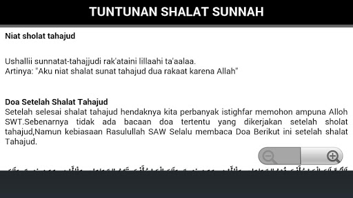 Tuntunan Shalat Sunnah Lengkap