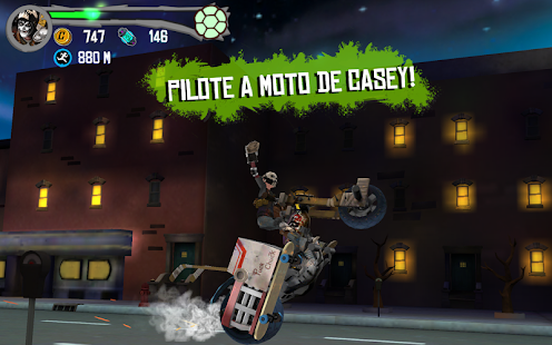 TMNT : Corrida no Telhado - screenshot thumbnail