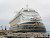 Disney Fantasy at dockside.