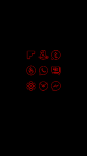 How to get Red Glow Go Apex Nova Theme 1.9.9 mod apk for android