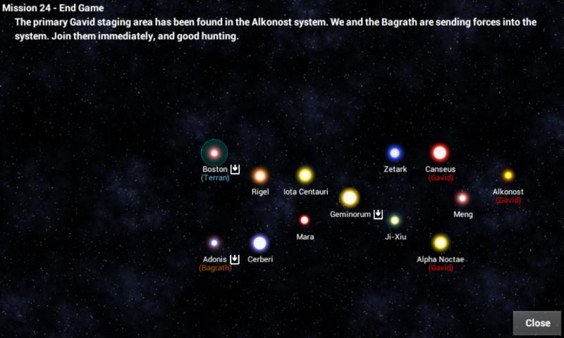 Space Captain - Full Screen 1