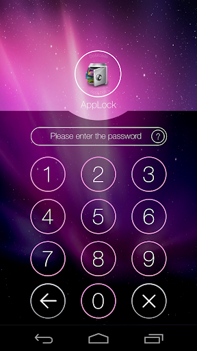 AppLock Theme Aurora