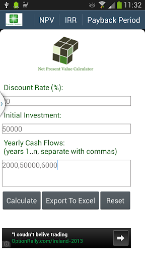 Financial Calculator