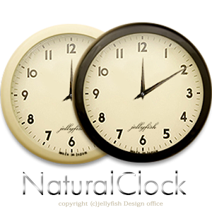 ナチュラルなアナログ時計ウィジェット【モノトーン】.apk 1.0
