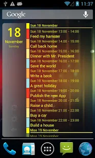 Clean Calendar Widget Pro - screenshot thumbnail