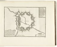 Plattegrond van Ath, 1726