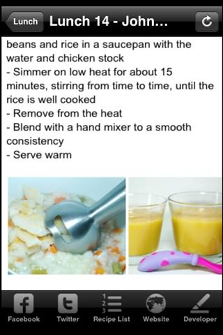 Top Recipes Baby Food Screen 2