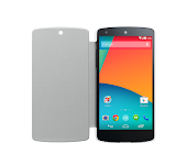 LG QuickCover for Nexus 5 (White/Gray)