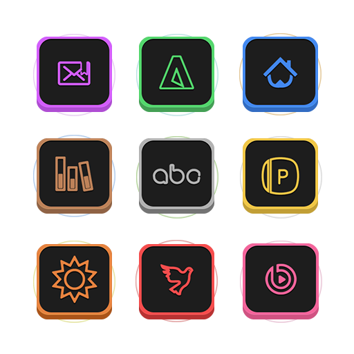 免費下載個人化APP|Neons Icon Pack app開箱文|APP開箱王