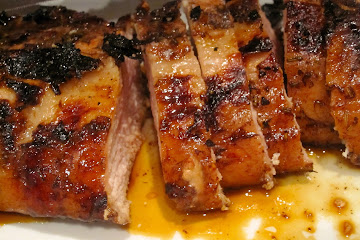Balsamic Vinegar-Red Pepper Marinated Pork Tenderloin