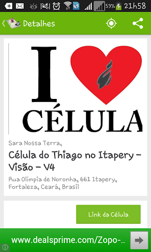 Onde tem Célula