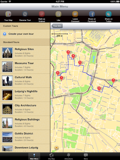 【免費旅遊App】Leipzig Map and Walks-APP點子