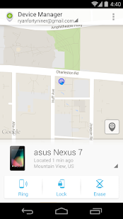 Android Device Manager - screenshot thumbnail
