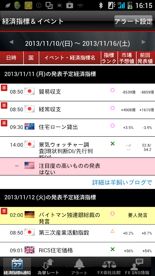 Android application Hitsuzikai screenshort