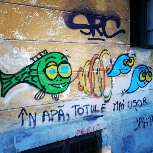 Funky Fish Graffiti