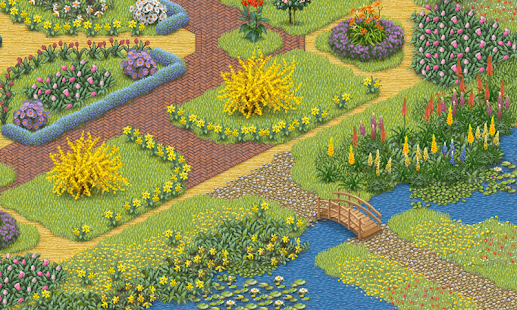  Inner Garden: Flower Garden 1  