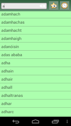 English Irish dictionary poster 5