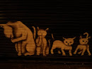 Graffiti Gatos Blancos