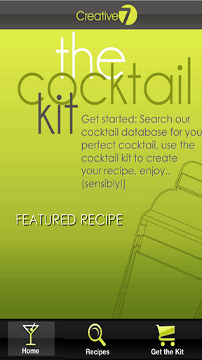 The Cocktail Recipe Kit