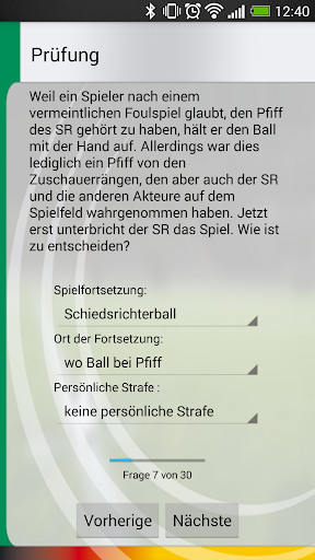 Fußball Regelfragen