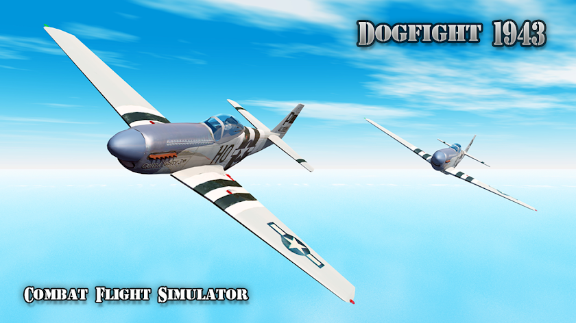 Dogfight 1943 Flight Sim 3D+ Screen 1