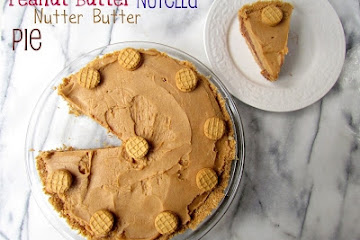 Peanut Butter Nutella Nutter Butter Pie