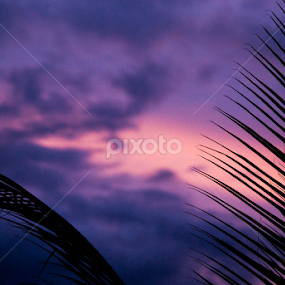  One Beautiful Evening! by Ushan Wickramaratne - Landscapes Cloud Formations