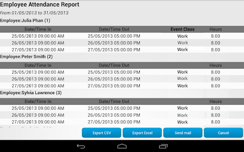 IriTracker Pro - Time Tracker Screenshots 7