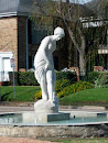 Fountain View Bathing Woman
