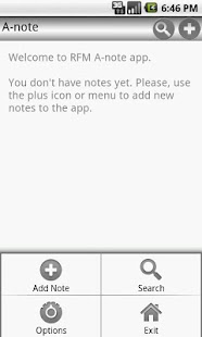 Free RFM Anote (notepad) APK for Android