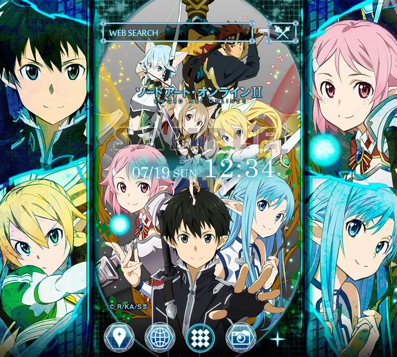 ソードアート・オンラインⅡ（アニメ）きせかえテーマ2 Screen 2