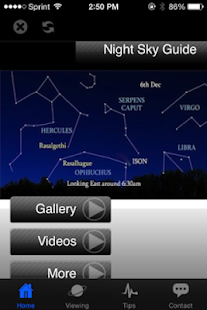 Sky Viewing Guide