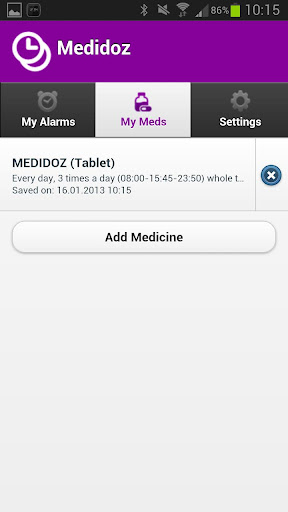 【免費醫療App】Medidoz Pill Reminder-APP點子