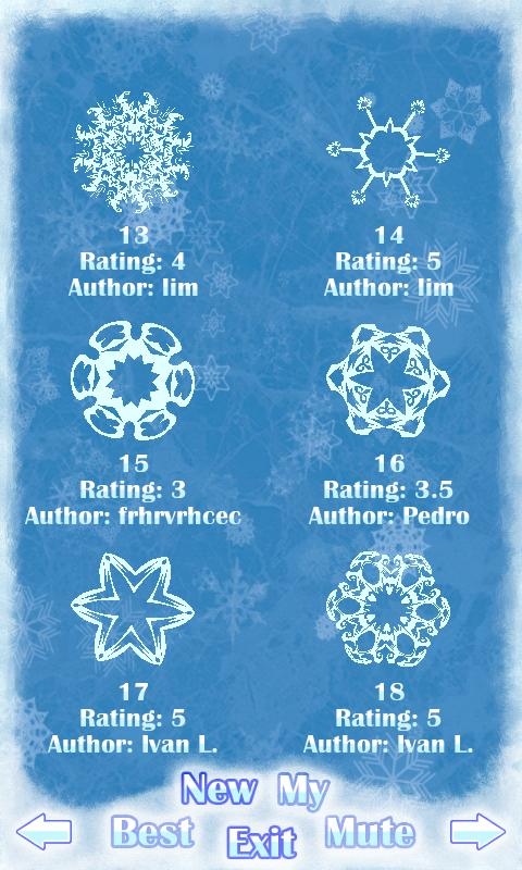 Snowflake Unlim Screen 2