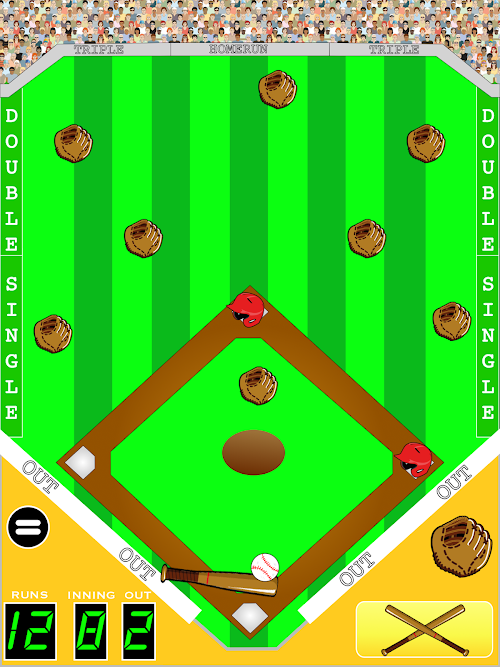Android application Pinball Baseball Championship screenshort