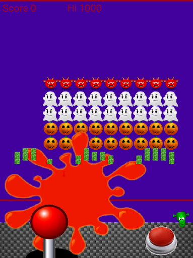 【免費街機App】Halloween Invaders from Space-APP點子