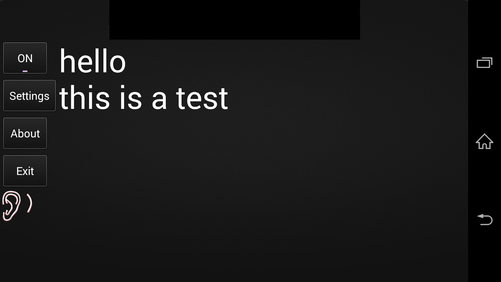   Deaf Helper – Capture d'écran 
