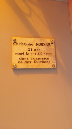Hommage À Christophe ROUSSET