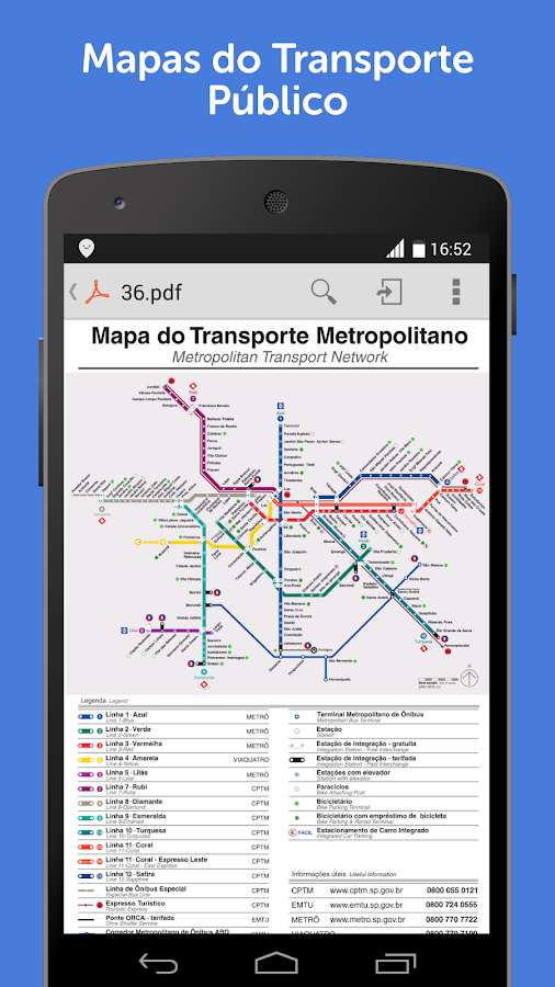 Ônibus, Trem e Metrô : Moovit - screenshot