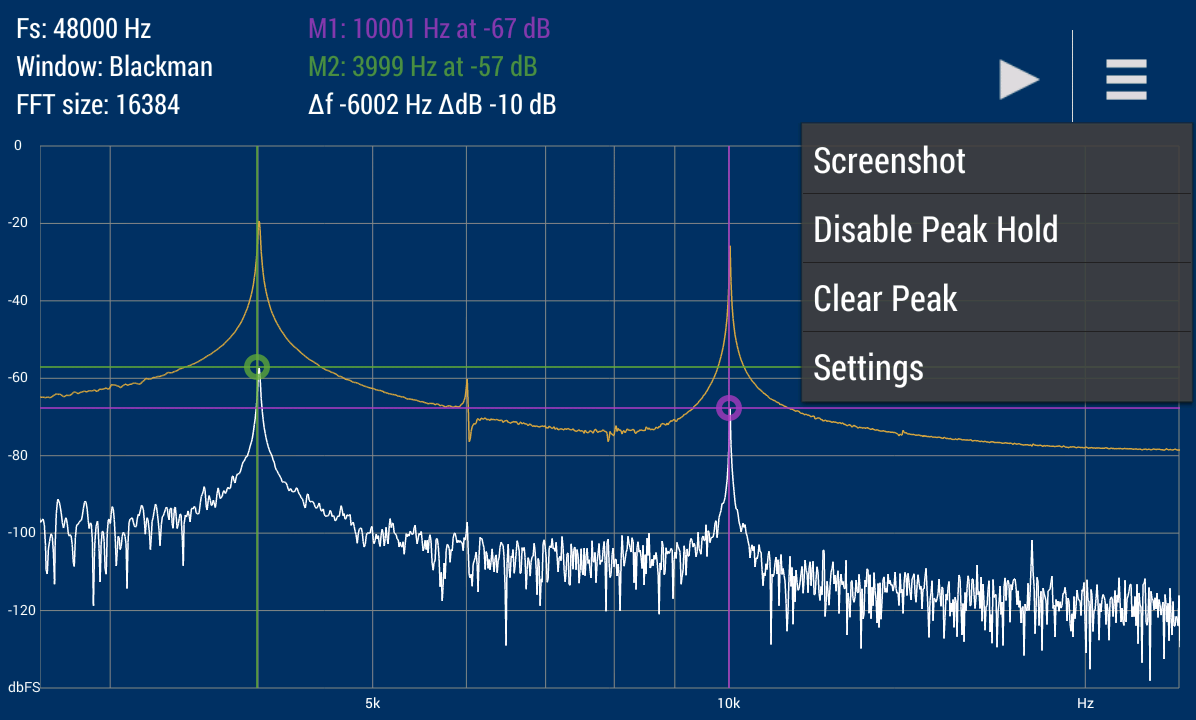 Advanced Spectrum Analyzer PRO Android Apps on Google Play