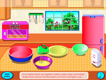 Cooking Chocolate Cheesecake poster 2