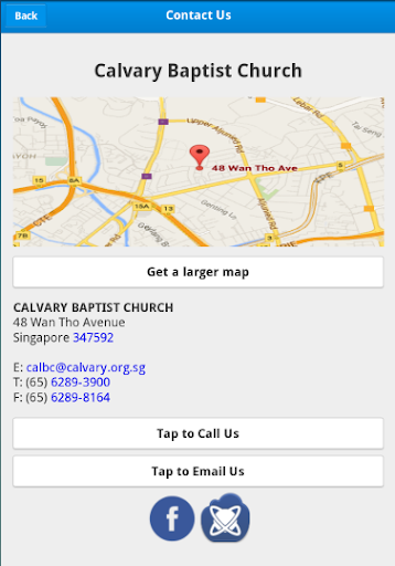 【免費生活App】Calvary Baptist Church-APP點子