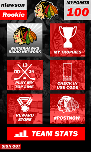 Winterhawks Game App