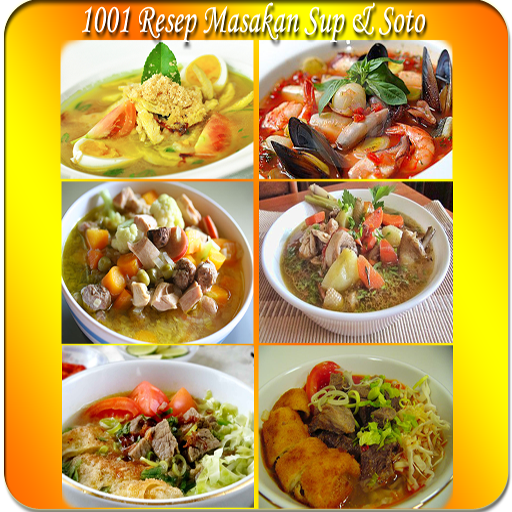 【免費書籍App】1001 Resep Soto & Sup Populer-APP點子