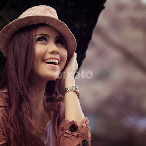 Cheer Up by Arifandi Raditya - People Portraits of Women