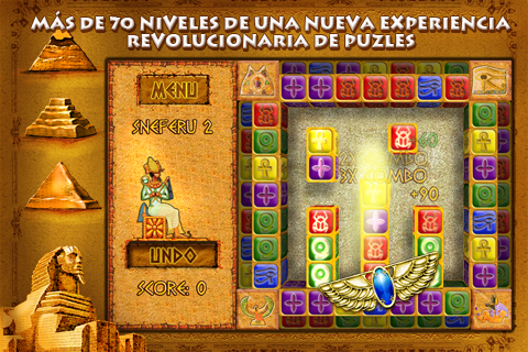 Android application Brickshooter Egypt (Full) screenshort