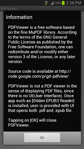 PDF Plugin - for Gitden Reader