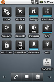 OnOff Skin: PowerControl Blue poster 1